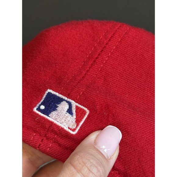 Vintage New Era Chicago‎ White Sox Red Hat Size 7 - Picture 7 of 16
